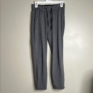Lululemon On The Fly Pant *28" Heathered Black Size 4